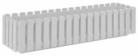 Jardinieră Gardenico Fency System, lungime 74,5 cm, alb