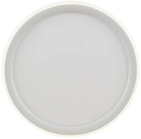 Brilliant - Plafonieră LED reglabilă CARLOZ, 16W, 230V, Ø 30 cm, albă