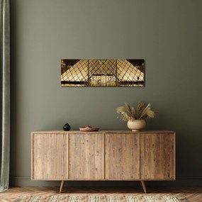 Tablou cu Loure (cu ceas) (90x30 cm)