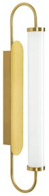 Aplica de perete LED, Sticla Verticala, MILKY GLASS, ZB-25152