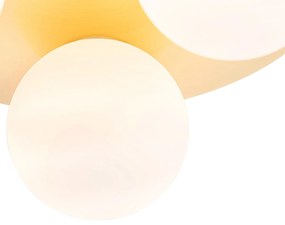 Plafoniera moderna pentru baie din alamă cu 3 lumini - Cederic