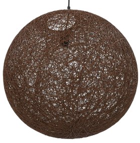 Lustra pe cablu, maro, sfera, 55 cm, E27 Maro, 55 cm, 1, 1, 1