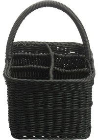 Coș Westmark pentru 6 sticle 38 x 29 x 20 cm,negru