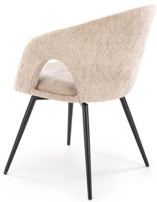 Scaun rotativ K550 stofa bej