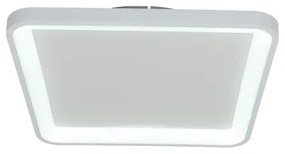 Brilagi - Plafonieră LED dimmerabilă FALCON SLIM LED/50W/230V 50x50 cm albă + telecomandă