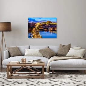 Tablou pe sticlă - Podul Carol, Praga, Republica Cehă (70x50 cm)