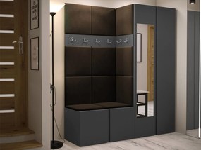 Mobilier hol Tovenaz XII (maro) (cu oglindă). 1104833