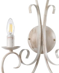 Aplică POMPEI 2xE14/6W/230V crem ONLI