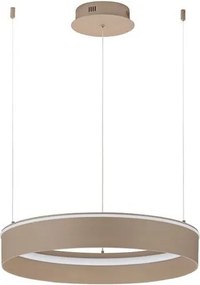 Lustra LED design circular OLIVIA bej D-60cm
