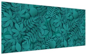 Tablou - Frunze (120x50 cm)