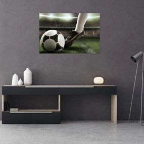 Tablou - Minge de fotbal (90x60 cm)