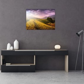 Tablou pe sticlă peisajului (70x50 cm)