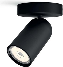 Philips - Spot LED RGBW dimerizabil PONGEE 1xGU10/4,8W/230V, negru + telecomandă
