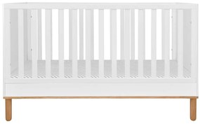 Patut copii Toteme botanic alb/stejar 70x140 cm