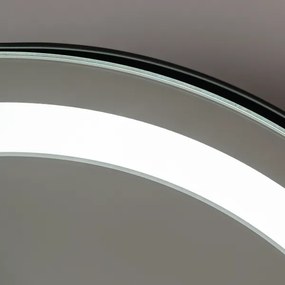 BRILAGI - Oglindă de machiaj LED cu reglaj al intensității CALIFORNIA LED/14W/230V 44x40 cm neagră