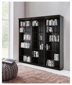 Bibliotecă maro din lemn de pin 222x223 cm Anita – Støraa