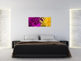 Tablou - detailu cu flori (120x50 cm)