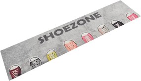 vidaXL Covor de bucătărie lavabil Shoezone, 60x300 cm, catifea