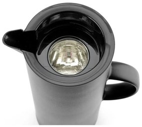 Fierbător termic din oțel inoxidabil negru, 1 l, Hendi