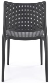 Scaun din plastic negru K514