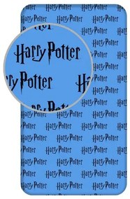 Cearșaf bumbac pentru copii Harry Potter HP111, 90 x 200 cm