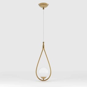 Pendul din alama in forma de lacrima Iside