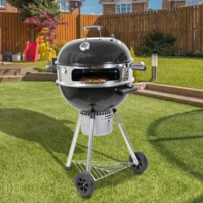 Rotisor cu inel și cuptor pentru pizza, pentru grătare FORNO