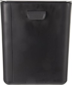 Coș de gunoi negru cu pedală din oțel inoxidabil 20 l Black – Orion