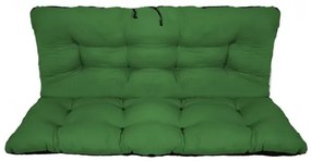 Set perne decorative pentru mobilier paleti, perna sezut 120x70 cm + perna spate 120x40 cm, culoare verde