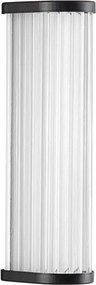 Aplica de perete LED baie IP44 VITREE negru