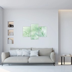 Tablou - Floare verde (90x60 cm)