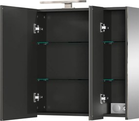 Dulap de baie gri 80x71 cm – Germania