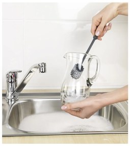 Perie pentru spălat vase, din silicon, Wenko Brush, 25 cm