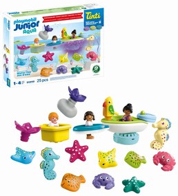 CALENDAR DE CRACIUN JUNIOR AQUA SI TINTI JUCARII DE BAIE - PLAYMOBIL CHRISTMAS (PM71777)