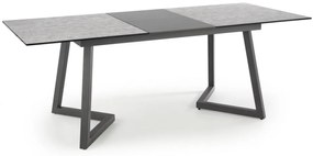 Set masa extensibila Tiziano + 4 scaune K430 gri