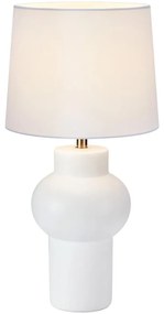 Lampă de masă Markslöjd 108450 SHAPE 1xE27/40W/230V alb