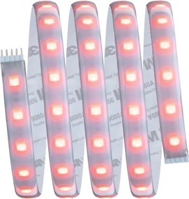 Paulmann 70627 - Bandă LED RGB MAXLED, 18 W, reglabilă, 1,5 m, 230 V, cu telecomandă