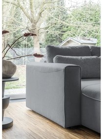 Colțar gri extensibil (colț în formă de "U") Homely Tommy – Miuform