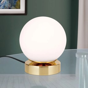 Lampa LED dimabila cu Touch stil minimalist TRICIA alama/opal