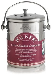 Recipient pentru deșeuri compostabile Kilner, 2 L