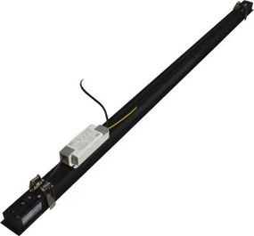 Plafonieră LED REDOM LED/42W/230V 4000K 120 cm neagră