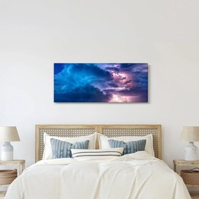 Tablou cu nori (120x50 cm)