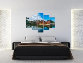 Tablou - Templul Byodo-in, Japonia (150x105 cm)