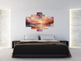 Tablou - Răsărit pictat (150x105 cm)