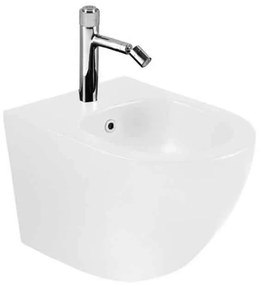 Bideu suspendat Fluminia Ricci cu fixare ascunsa 36 x 49 cm alb