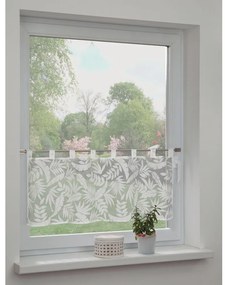 Perdea albă-gri 120x45 cm Calista – Sehlbach