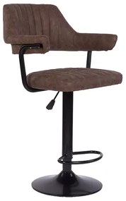 SET 2 SCAUNE BAR VINTAGE BROWN