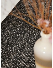 Covor tip traversă pentru interior și exterior alb-negru 80x250 cm Duet Kona – NORTHRUGS