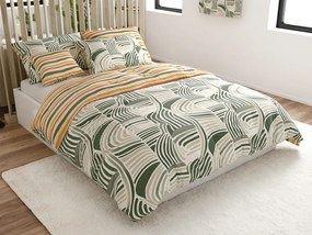 Lenjerie de pat din bumbac ZENVIA POLY colorata Dimensiune lenjerie de pat: 70 x 90 cm | 140 x 220 cm