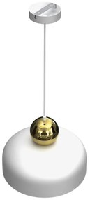 Lustră pe cablu HARALD 1xE27/60W/230V albă